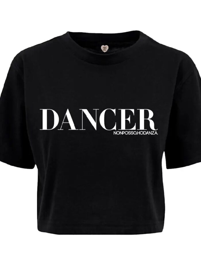 T-Shirt Black Dancer NON POSSO HO DANZA